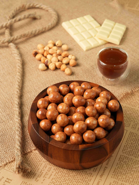 HAZELNUT COATED CARAMEL CHOCOLATE - 200g