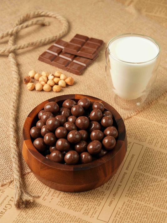 HAZELNUT COATED MILK CHOCOLATE - 200g