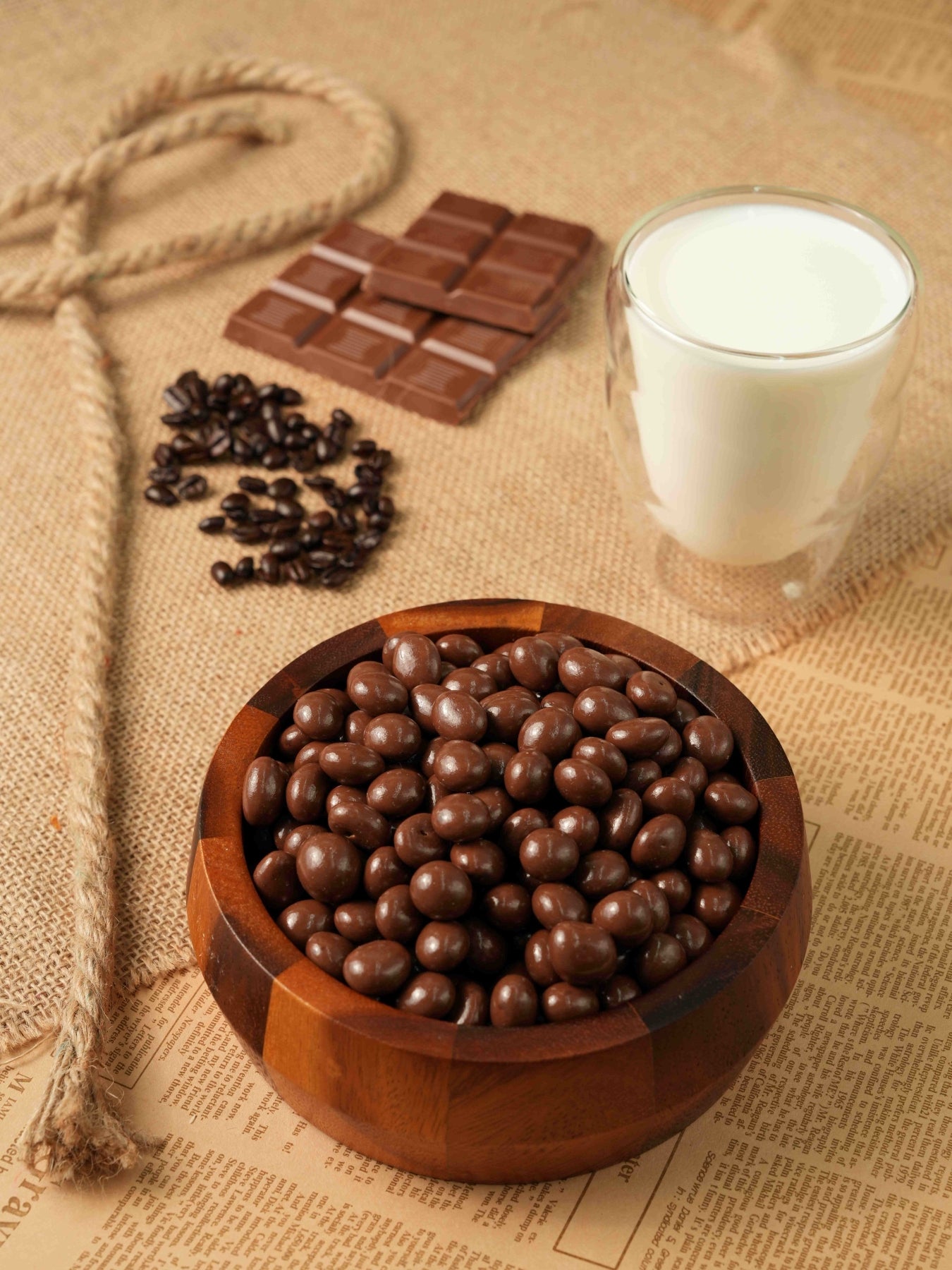 COFFEE SEEDS COATED MILK CHOCOLATE - 200g