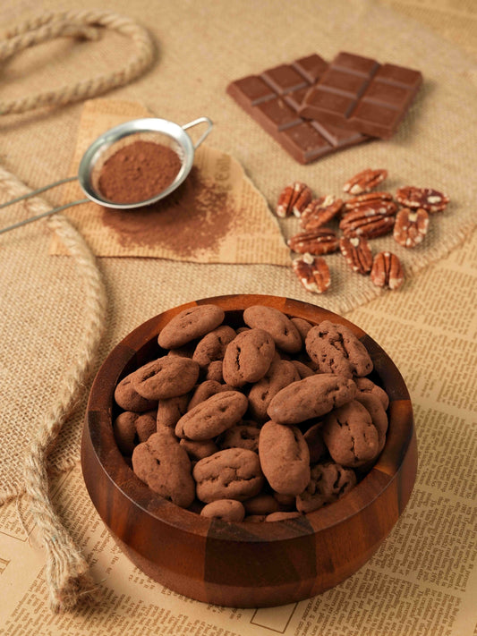 PECAN COATED MILK CHOCOLATE  COCOA POWDER - 200g