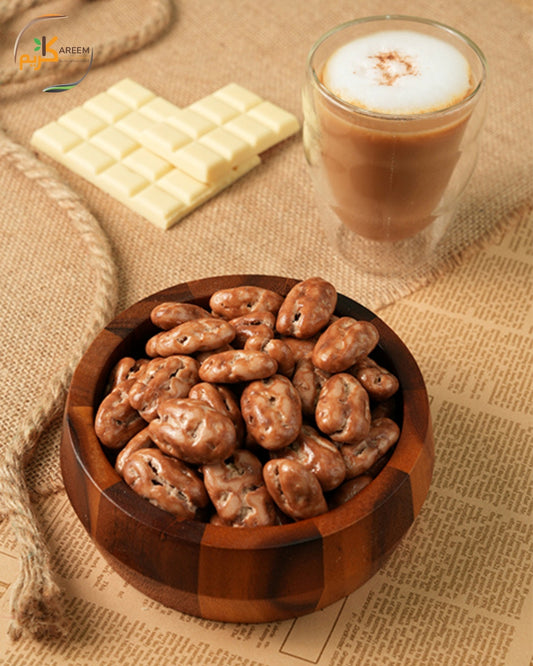 PECAN COATED SPANISH LATTE CHOCOLATE - 200g