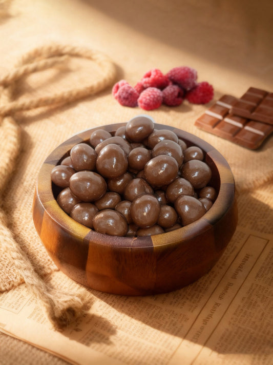 Freeze Dried Raspberry Coated Milk Chocolate - 300g